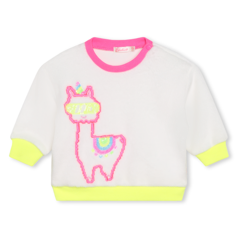 Sweat-shirt en polaire BILLIEBLUSH 
                    FILLE