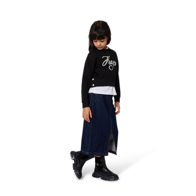 Sweat-shirt col rond Hugo FILLE