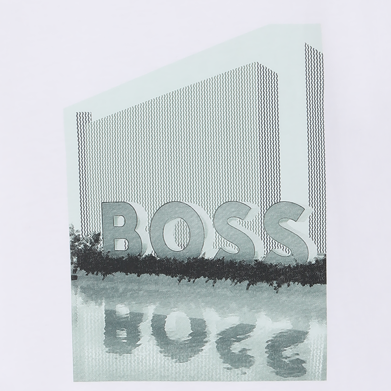 TEE-SHIRT MANCHES COURTES BOSS 
                        GARCON