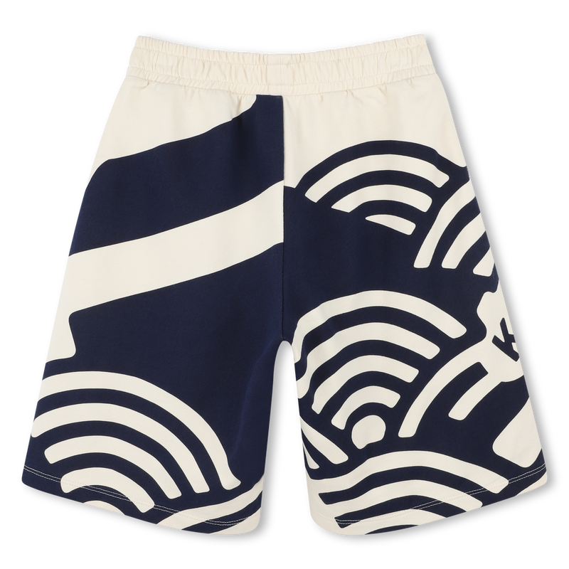 Bermuda avec imprimés siglés KENZO KIDS 
                    GARCON
