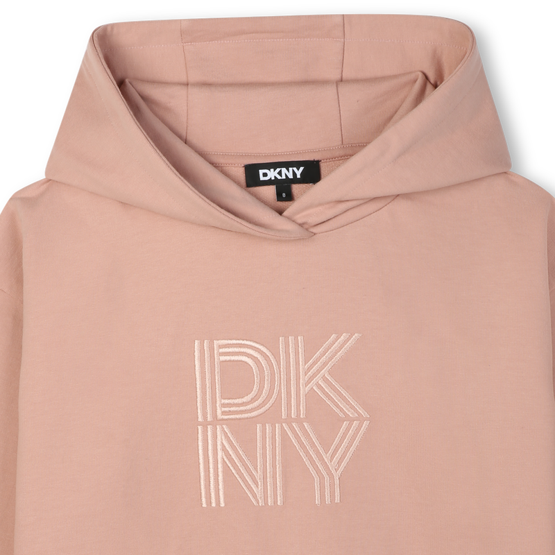 Sweat à capuche DKNY 
                        FILLE