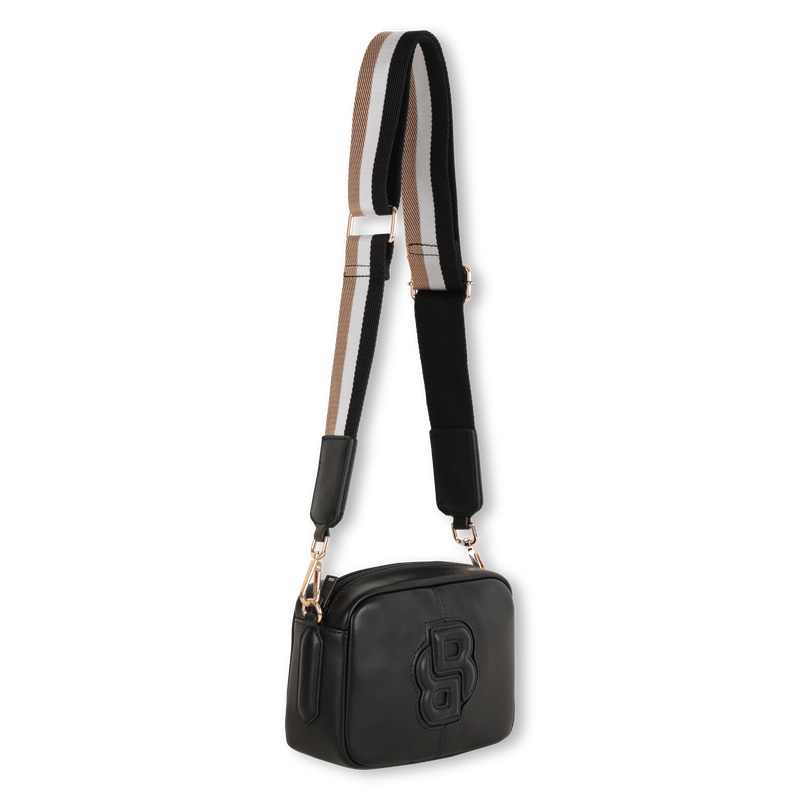 Sac &agrave; main en textile enduit BOSS 
                        FILLE