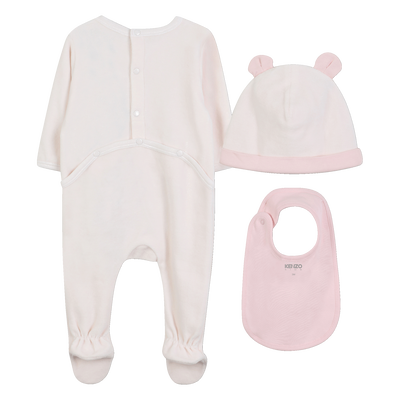 Ensemble pyjama + bonnet + bavoir KENZO KIDS UNISEXE