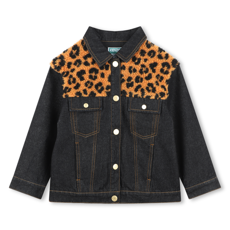 Veste en denim imprimée KENZO KIDS 
                    UNISEXE