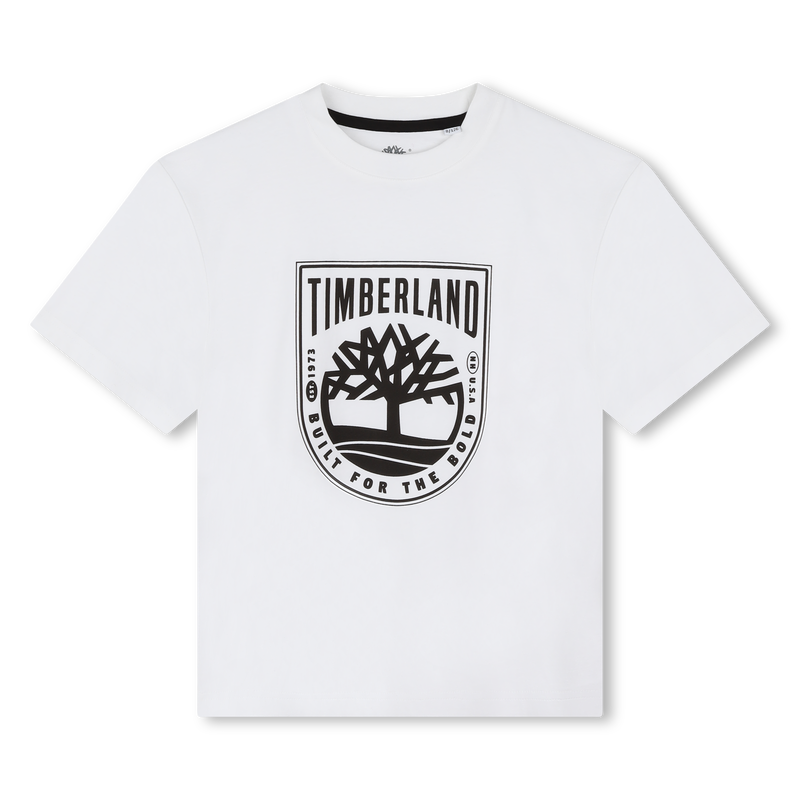 T-shirt manches courtes &agrave; sigle TIMBERLAND 
                        GARCON