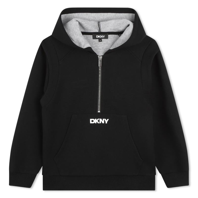 Sweat-shirt à capuche et poche DKNY 
                    UNISEXE