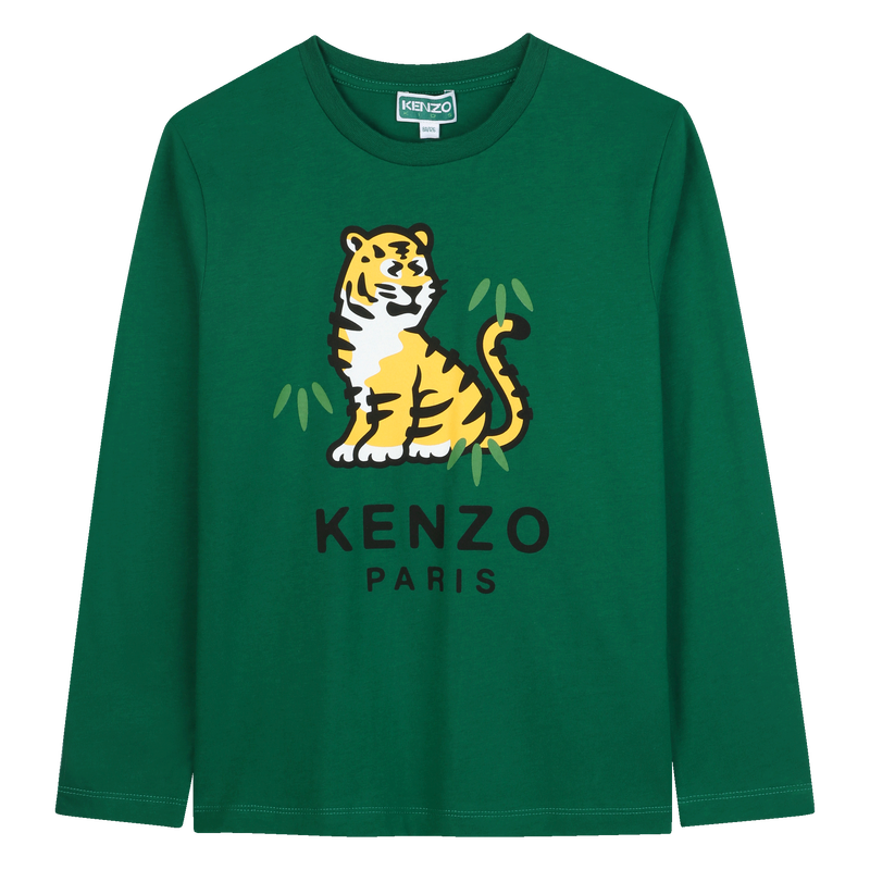 T-shirt &agrave; manches longues KENZO KIDS 
                        GARCON