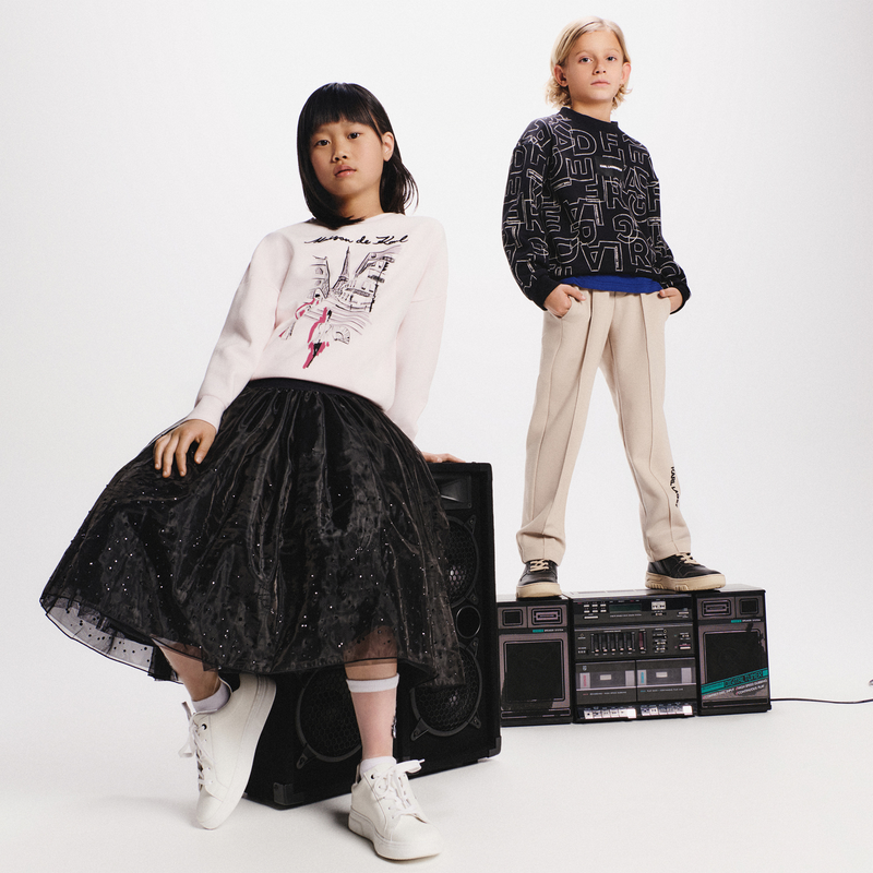 Sweat manches longues KARL LAGERFELD KIDS 
                    FILLE