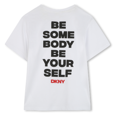 T-shirt manches courtes coton DKNY UNISEXE