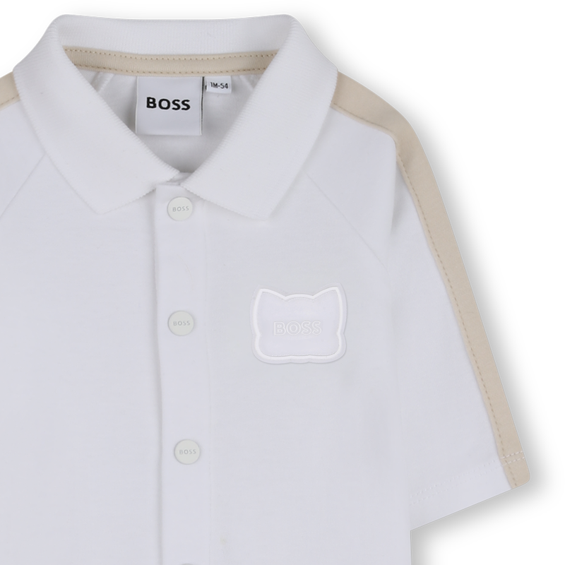 PYJAMA FERMETURE PRESSION BOSS 
                        GARCON