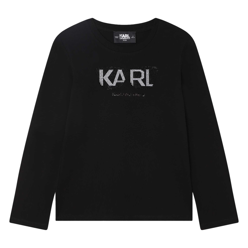 T-shirt manches longues KARL LAGERFELD KIDS 
                    FILLE