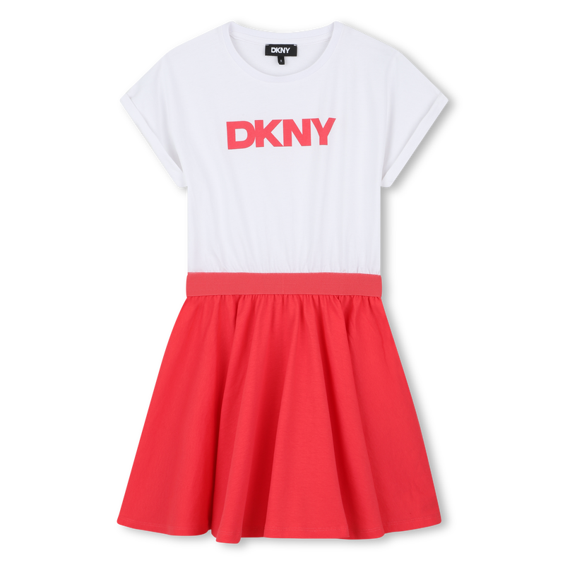ROBE MANCHES COURTES DKNY 
                        FILLE