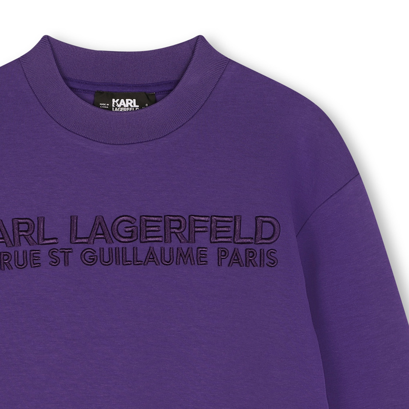 Sweat-shirt brodé KARL LAGERFELD KIDS 
                    GARCON