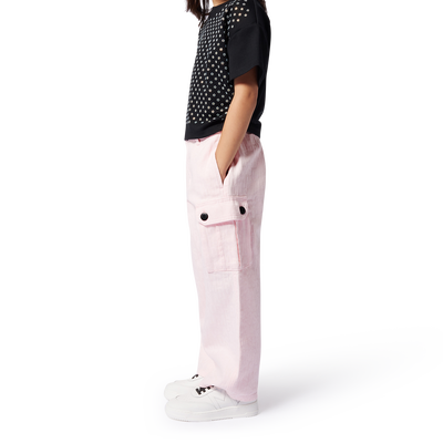 Pantalon &agrave; poches en coton MARC JACOBS FILLE