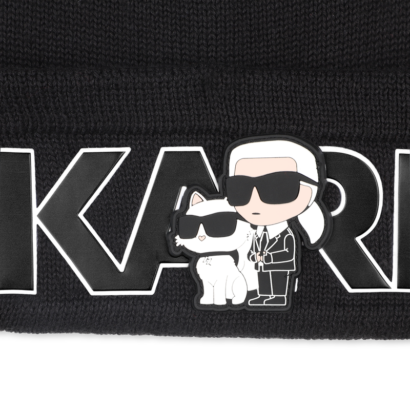 Bonnet à oreilles KARL LAGERFELD KIDS 
                    FILLE