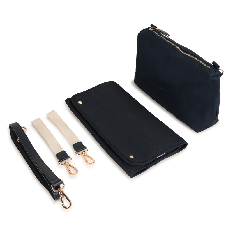 Sac à langer bi-matière CHLOE 
                        FILLE