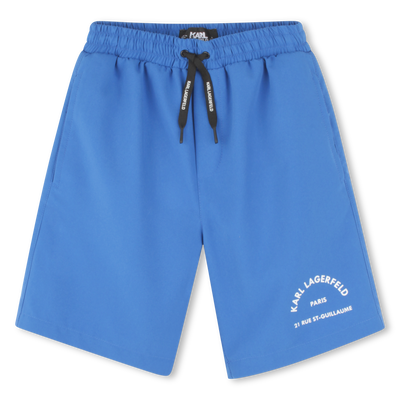 Short de bain &agrave; poches KARL LAGERFELD KIDS GARCON