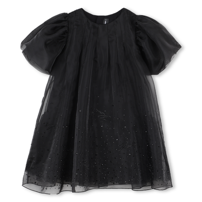 Robe à manches courtes KARL LAGERFELD KIDS FILLE