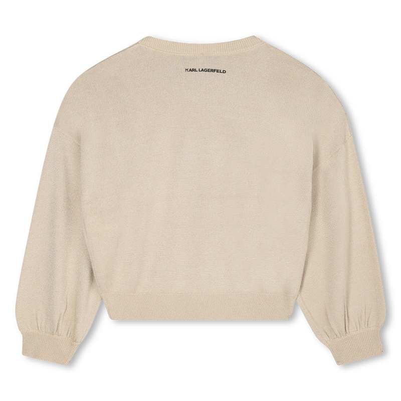 Pull en tricot KARL LAGERFELD KIDS 
                    FILLE