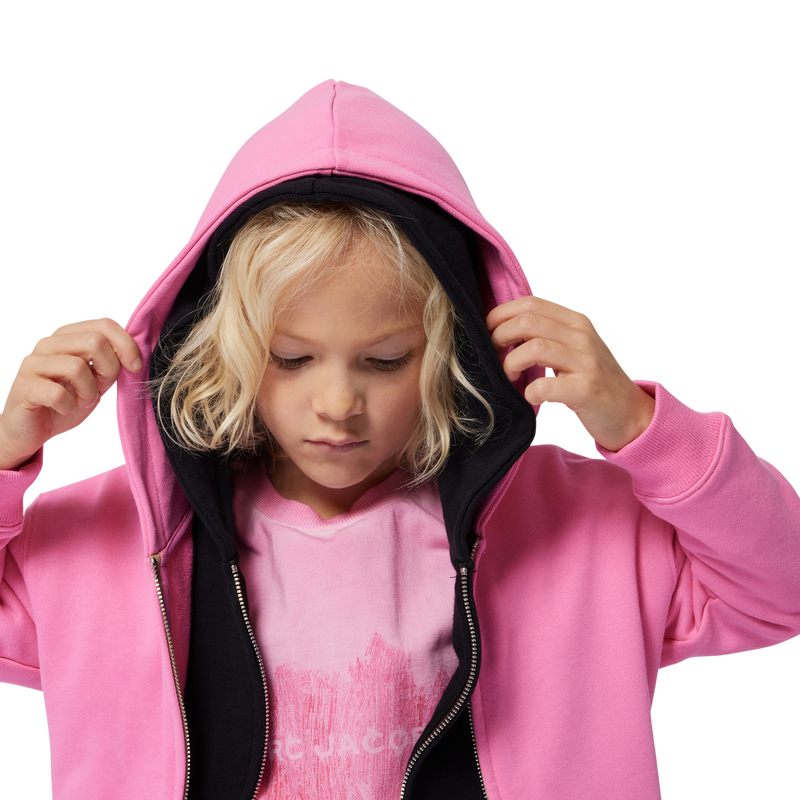Cardigan à capuche molletonné THE MARC JACOBS 
                    UNISEXE