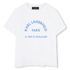 T-shirt &agrave; manches courtes KARL LAGERFELD KIDS 
                    GARCON