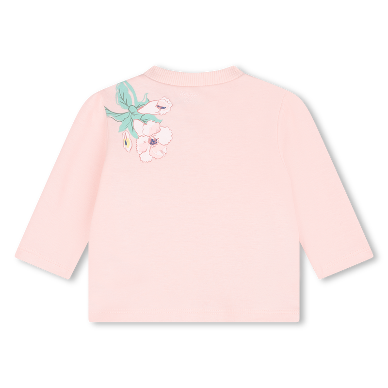 T-shirt et pantalon bimatière KENZO KIDS 
                    FILLE