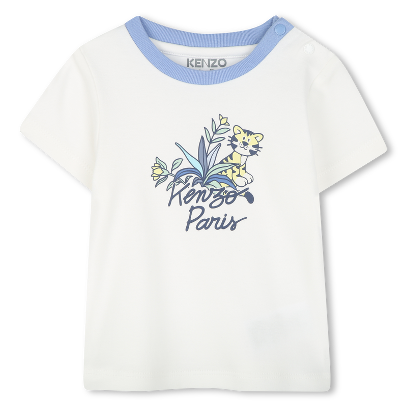 Ensemble T-shirt, short et bob KENZO KIDS 
                    GARCON