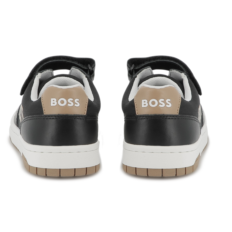 Baskets à lacets et fermeture par bandes auto aggr BOSS 
                    GARCON