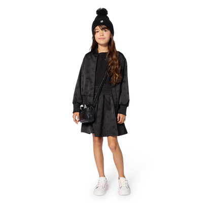 Robe manches courtes KARL LAGERFELD KIDS FILLE