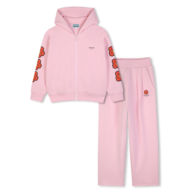 Ensemble cardigan et pantalon KENZO KIDS FILLE