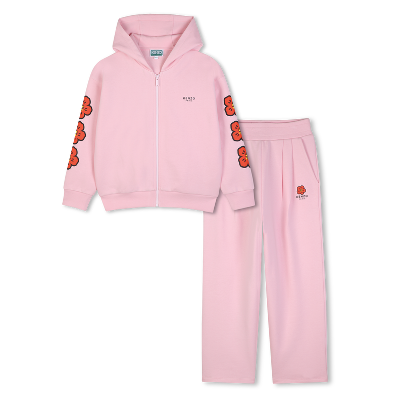 Ensemble cardigan et pantalon KENZO KIDS 
                        FILLE
