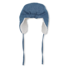 Chapka denim doubl&eacute;e polaire TIMBERLAND 
                    GARCON