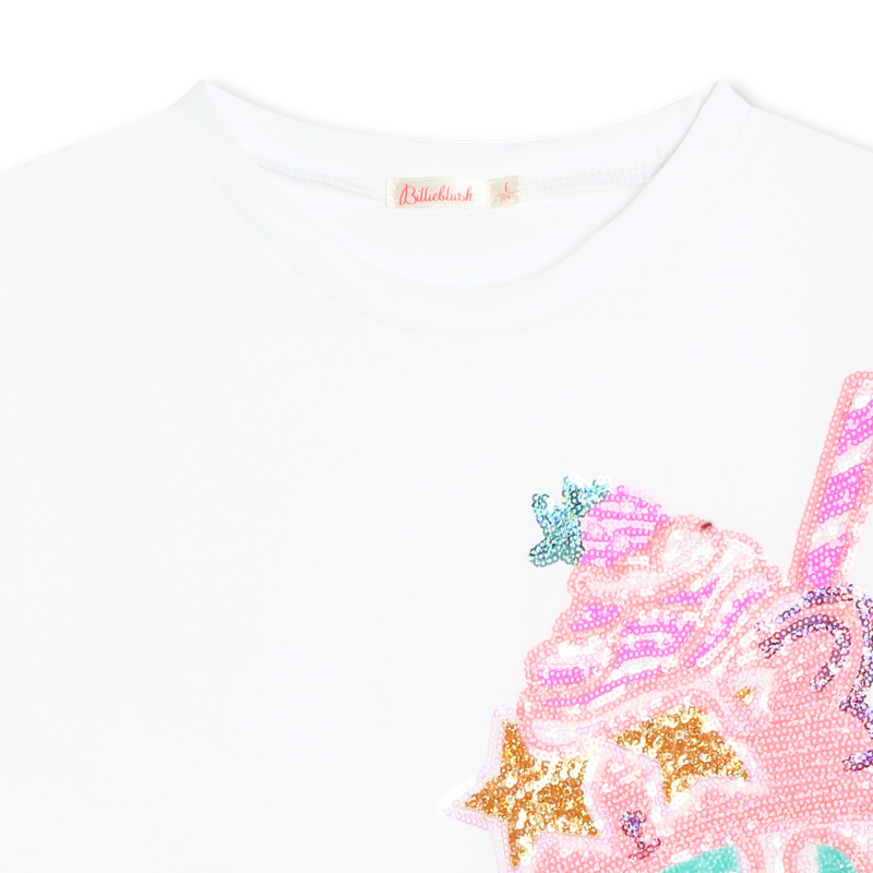 T-shirt avec imprimé orné de sequins BILLIEBLUSH 
                    FILLE
