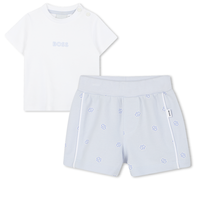 Ensemble T-shirt et short BOSS 
                        GARCON