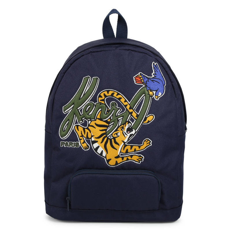 Sac à dos en toile brodée KENZO KIDS 
                    UNISEXE