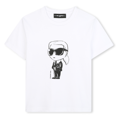 T-shirt à manches courtes KARL LAGERFELD KIDS GARCON