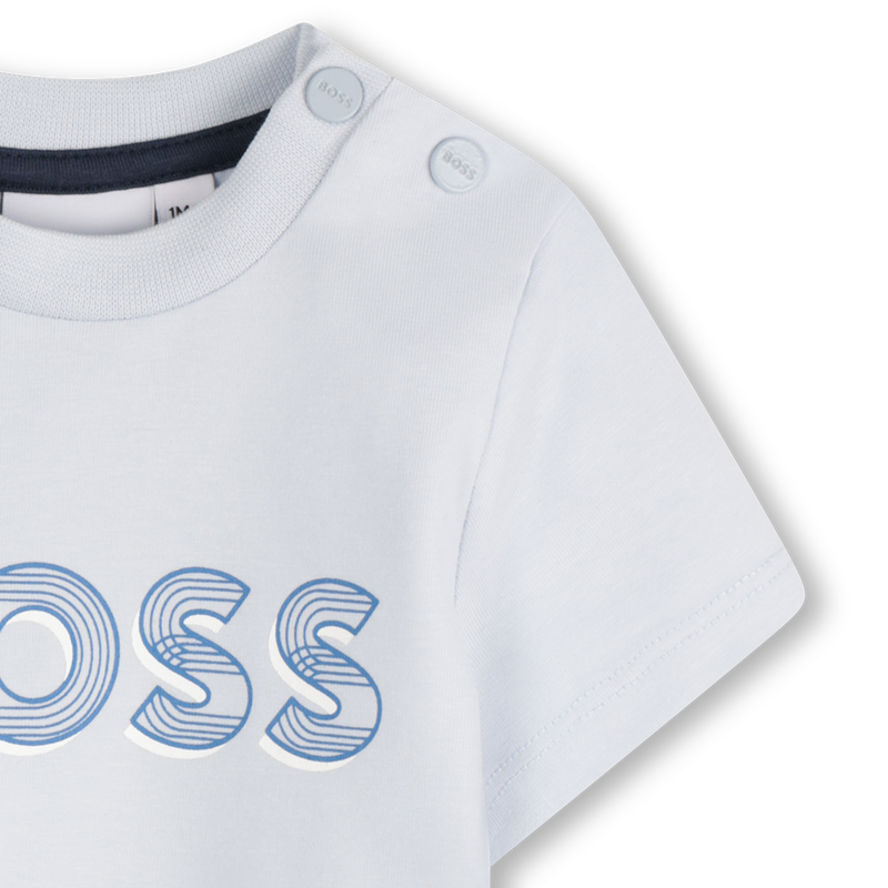 T-shirt avec imprimé logo BOSS 
                    GARCON