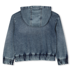 Cardigan &agrave; capuche Hugo 
                    FILLE
