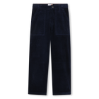 Pantalon en velours c&ocirc;tel&eacute;, INDIGO BLUE, hi-res