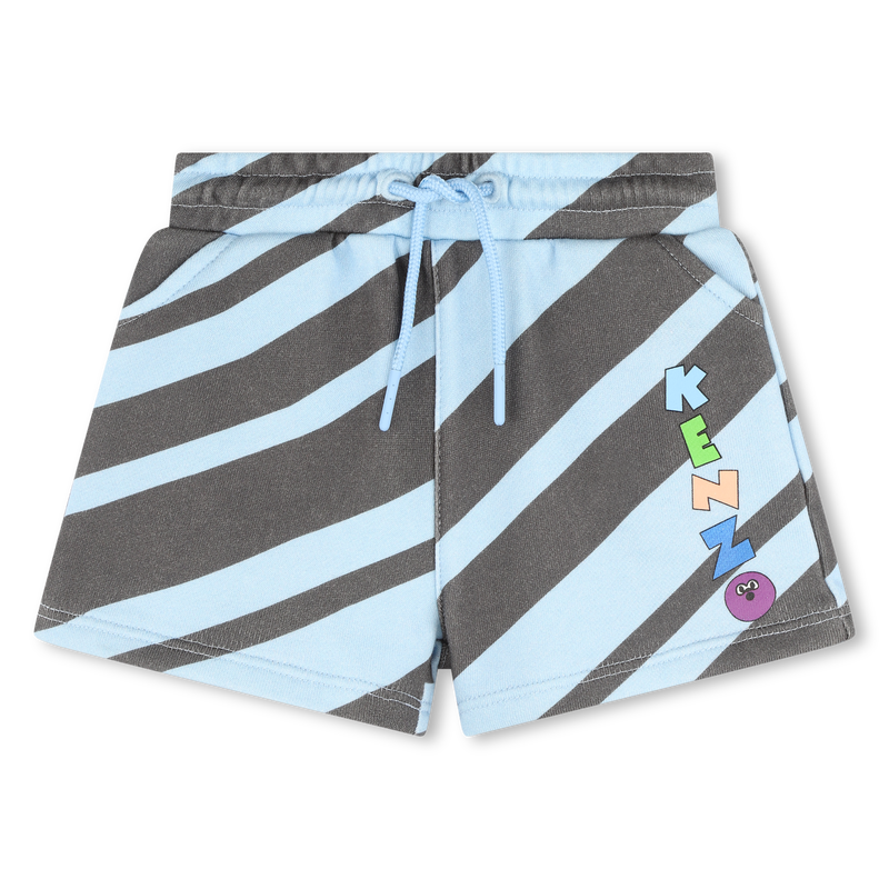 T-shirt et short en coton KENZO KIDS 
                    GARCON