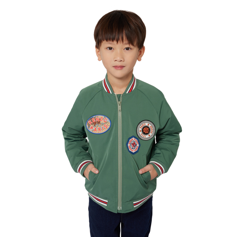 Blouson zippé à manches raglan KENZO KIDS 
                    UNISEXE