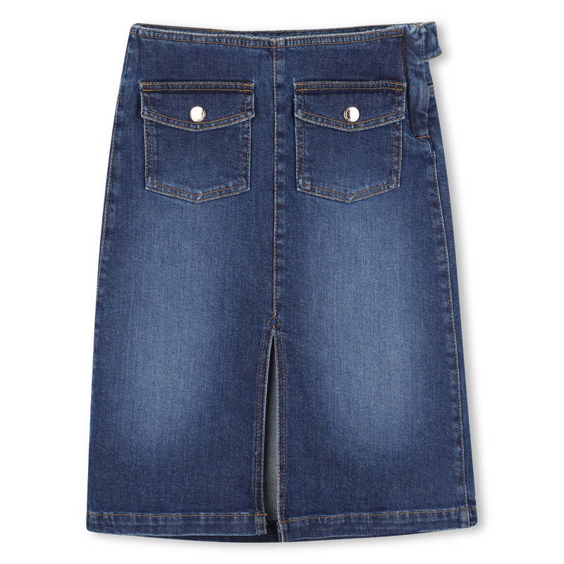 Jupe mi-longue en denim CHLOE 
                    FILLE