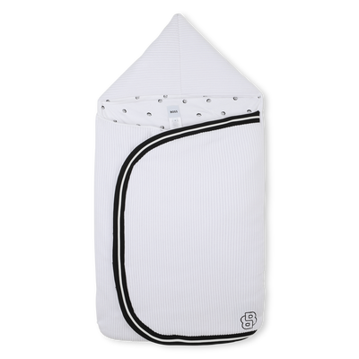 Nid d'ange en velours ray&eacute; BOSS UNISEXE