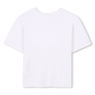 T-shirt de c&eacute;r&eacute;monie en coton MARC JACOBS 
                    FILLE