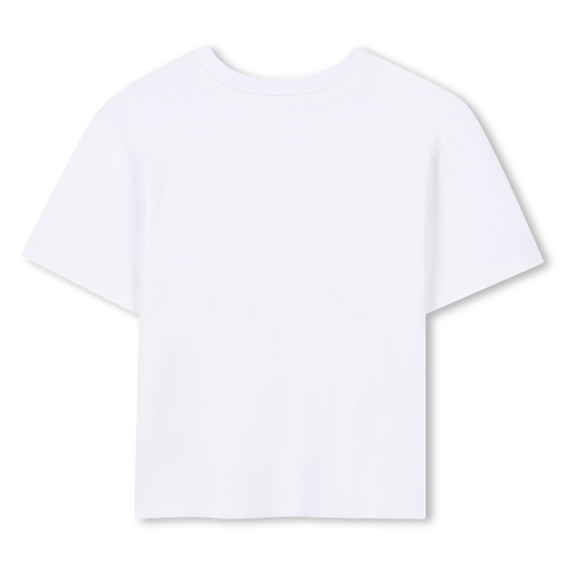 T-shirt de c&eacute;r&eacute;monie en coton MARC JACOBS 
                        FILLE