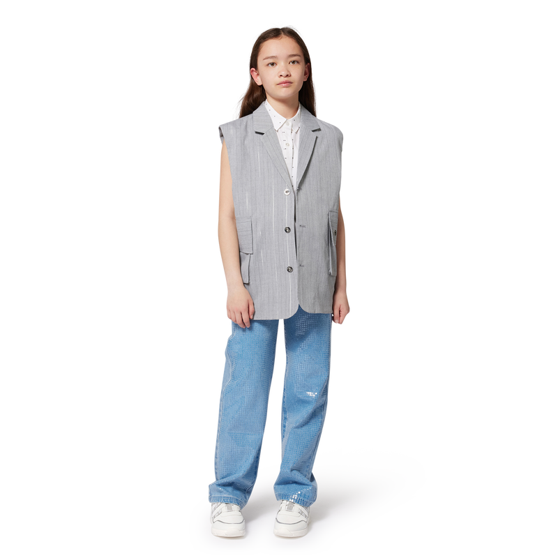 Chemisier sans manche imprimé DKNY 
                    FILLE
