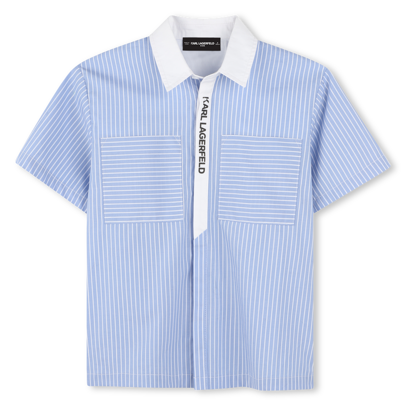 Chemise à manches courtes KARL LAGERFELD KIDS 
                    GARCON