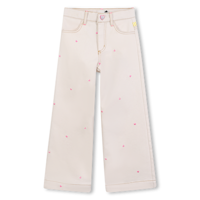 Pantalon coton avec coeurs BILLIEBLUSH FILLE