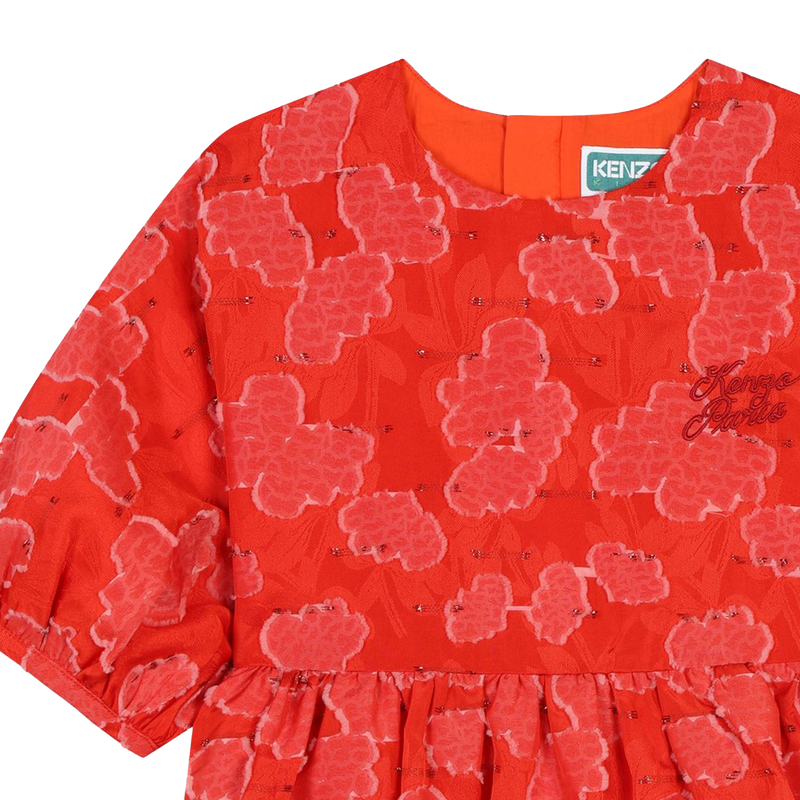 Robe de cérémonie zippée KENZO KIDS 
                    FILLE