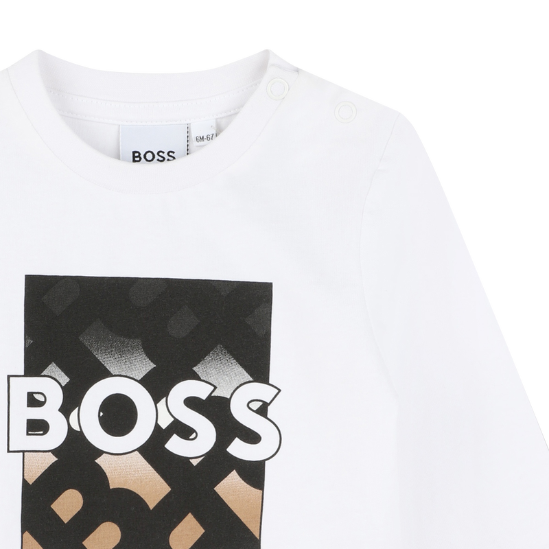 T-shirt à manches longues BOSS 
                    GARCON